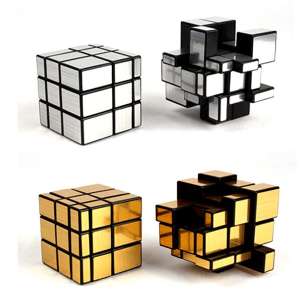 Magic Cube Third order Mirror Shaped Children Creative Puzzle Maze Toy Adult Decompression Anti pressure Artifact