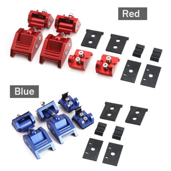 Metal Engine Hood Latch Lock Catches Kits for Jeep Wrangler JK Unlimited Rubicon 2008 2009 2010 4