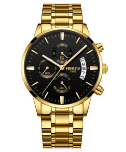 NIBOSI Men Watch Chronograph Sport Mens Watches Top Brand Luxury Waterproof Full Steel Quartz Gold Clock.jpg 640x640