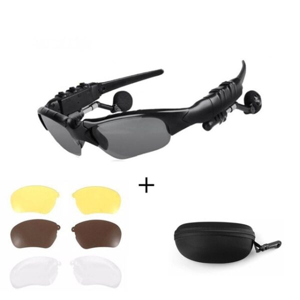 WALAY BORDERS Mga Sunglass nga Nagbisikleta Nagsakay sa Bluetooth Earphone Smart nga Salamin sa Panggawas nga Sport Wireless Bike Sun Glasses Headphone 4.jpg 640x640 4