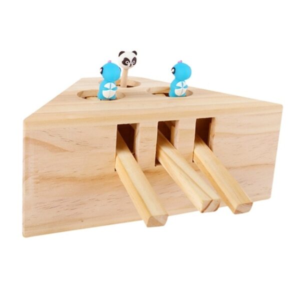 Pet Indoor Solid Wooden Exercise Toy Cat Interactive 5 holed Mouse Seat Scratch Bite Toys 2.jpg 640x640 2