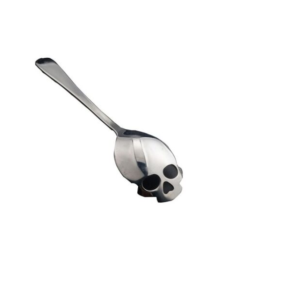 Stainless Skull Shape Coffee Spoon Ice Cream Tea Spoons Kitchen Tools Food Drade Tea Coffee Milk 3.jpg 640x640 3