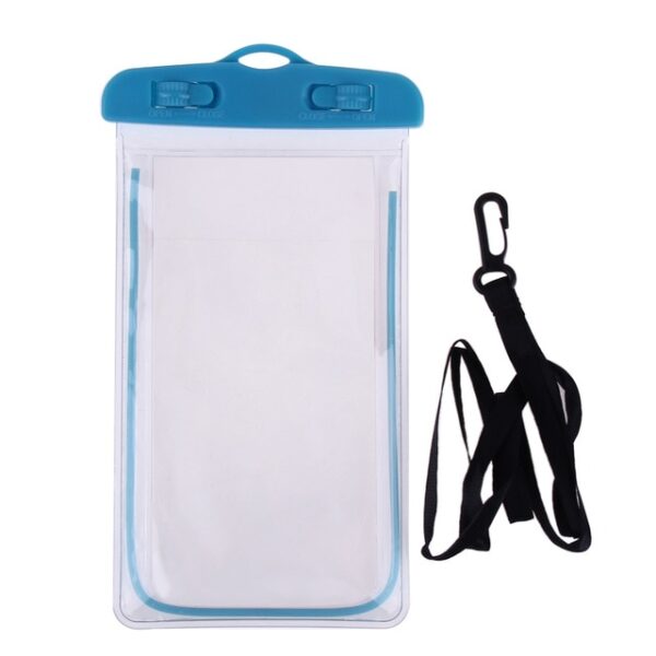 Swimming Bags Waterproof Bag with Luminous Underwater Pouch Phone Case For iphone 6 6s 7