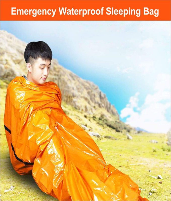 Emergency Waterproof Sleeping Bag Not sold in stores
