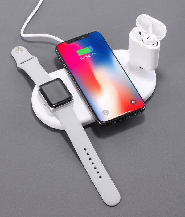 3 in 1 Qi Wireless Charger Plate
