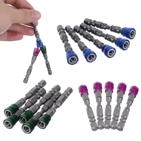 5Pcs Hal Head Magnetic Screwdriver