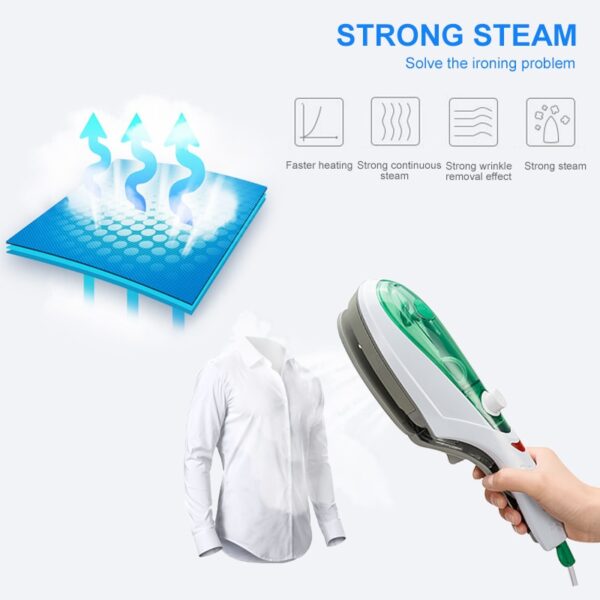 ANIMORE Handheld Garment Steamer Brush Φορητό σίδερο ατμού για γεννήτρια ρούχων Ατμοποιητής σιδερώματος για εσώρουχα Steamer 10