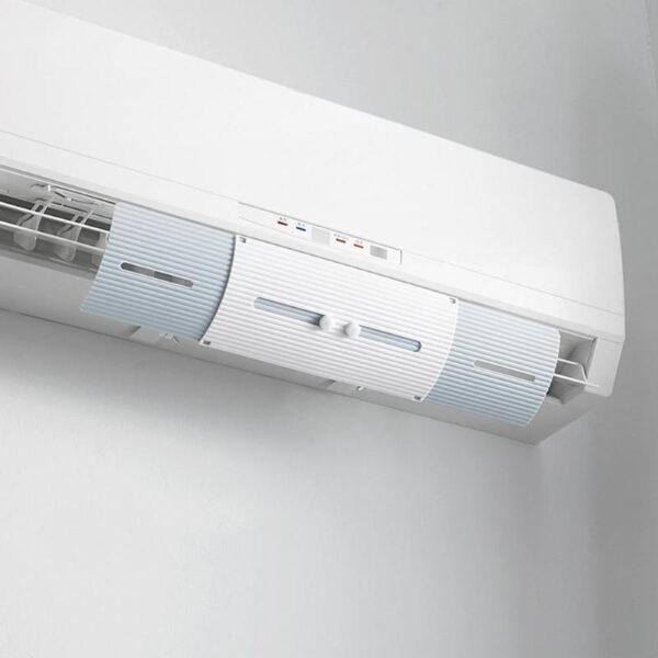 Adjustable Air Conditioner Cover Windshield Air Conditioning Baffle Shield Giya sa Hangin Buwan Straight Anti wind Shield 3