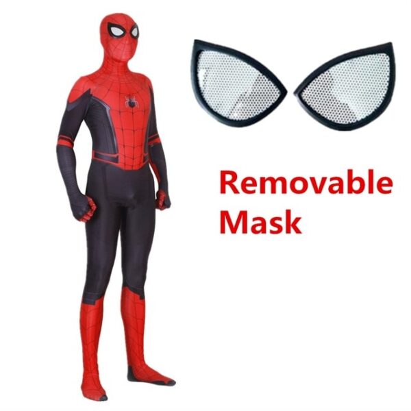 Adult Kids Spider Man Far From Home Peter Parker Cosplay Costume Zentai Spiderman Superhero Bodysuit Suit 1.jpg 640x640 1