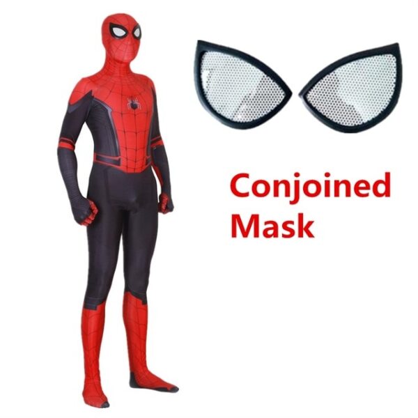 Adult Kids Spider Man Far From Home Peter Parker Cosplay Costume Zentai Spiderman Superhero Bodysuit Suit 3.jpg 640x640 3