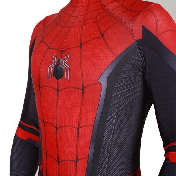 Adult Kids Spider Man Far From Home Peter Parker Cosplay Costume Zentai Spiderman Superhero Bodysuit Suit 5