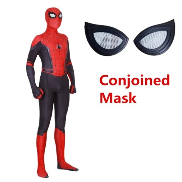 Adult Kids Spider Man Far From Home Peter Parker Cosplay Costume Zentai Spiderman Superhero Bodysuit