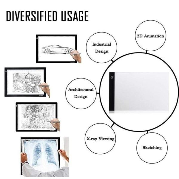 Digital Graphic Tablet A4 LED Artist Thin Art Stencil Drawing Board Light Box Tracing Writing Portable 45bc2e5c 6107 4d42 a5f7