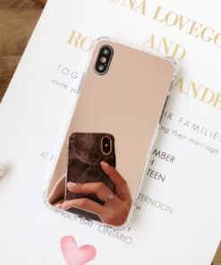 Esamday Luxury Mirror Electroplating Soft Shockproof Tpu Cases For X XS MAX XR Cover Protective cases 1.jpg 640x640 1