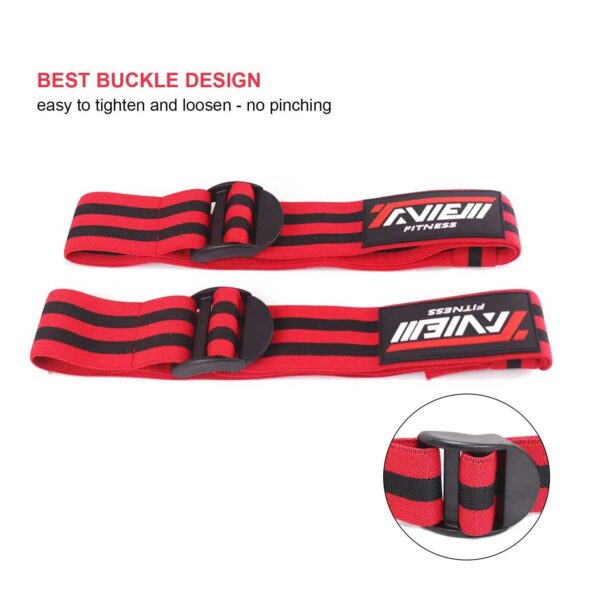 Fitness Occlusion Training Bands Bodybuilding Weight Blood Flow Restriction Bands Arm Leg Wraps Fast Muscle Growth 2