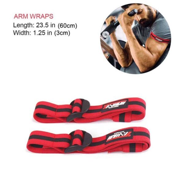 Fitness Occlusion Training Bands Bodybuilding Weight Blood Flow Restriction Bands Arm Leg Wraps Fast Muscle