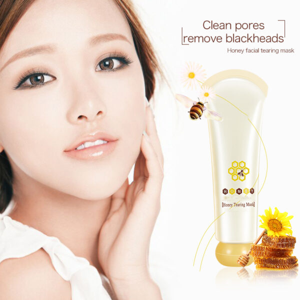 Honey tearing mask Peel Mask oil control Blackhead Remover Peel Off Dead Skin Clean Pores Shrink 2 1