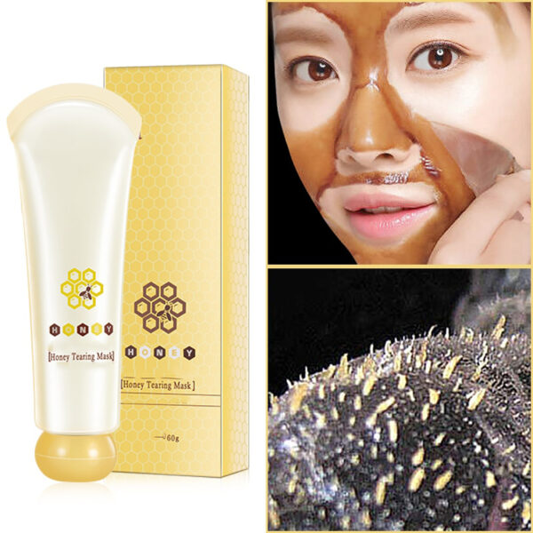 Honey tearing mask Peel Mask oil control Blackhead Remover Peel Off Dead Skin Clean Pores Shrink 3 1