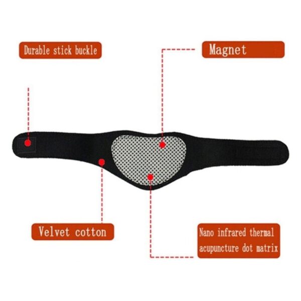 Magnetic therapy neck massager Self heating neck massage pain relieve neck warmer guard Chinese medical massagers 4