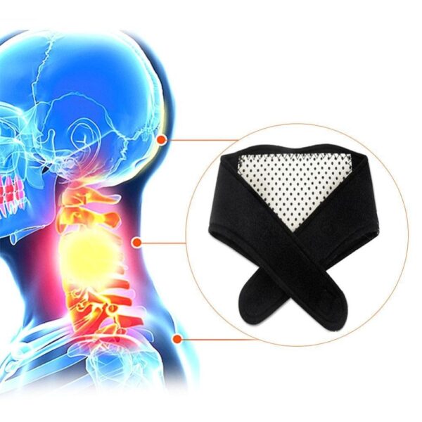 Magnetic therapy neck massager Self heating neck massage pain relieve neck warmer guard Chinese medical massagers 5