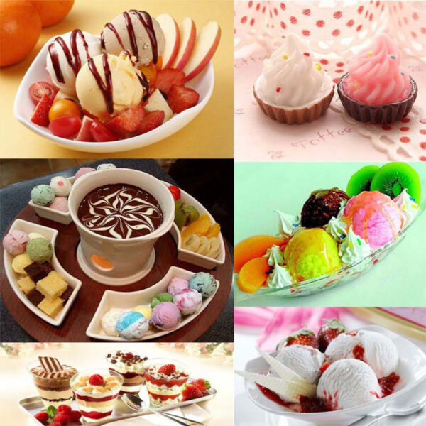 New Electric Automatic Fruit Ice Cream Maker Household Appliances Kitchen Tools Children DIY Ice Cream Machine 5