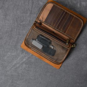 Handmade Leather Travel Purse - image 7