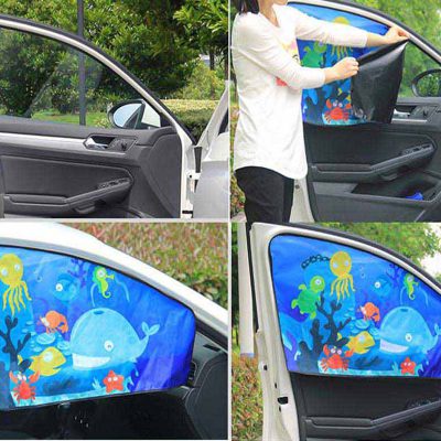 Magnetic Sunshade Cartoon Curtain, Magnetic Sunshade Cartoon Curtain