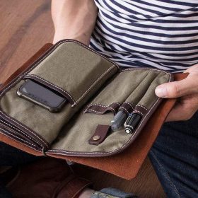 Handmade Leather Travel Purse - image 4