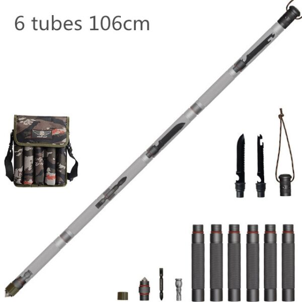 Outdoor Defense Tactical Stick Alpenstock Hiking Tool Camping Equipment Multifunctional Folding Survial Tools Army Stock 2.jpg 640x640 2