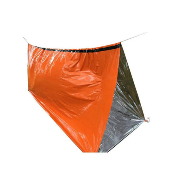 Saco de dormir de emergencia al aire libre Bolsas de viaje para acampar de supervivencia térmica Impermeable 5