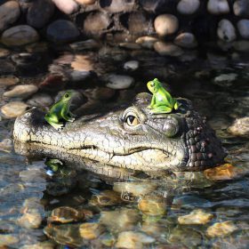 Floating Crocodile Head - image 1