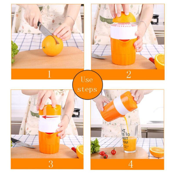 Portable Manual Citrus Juicer for Orange Lemon Fruit Squeezer 100 Original Juice Child Healthy Life Potable 4 1