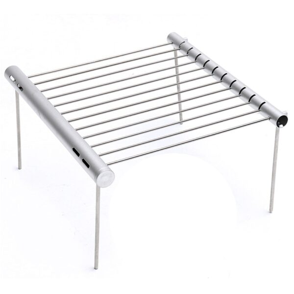 Portable Stainless Steel BBQ Grill Folding BBQ Grill Mini Pocket BBQ Grill Barbecue Accessories For Home