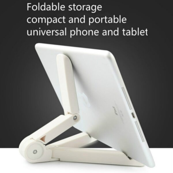 Universal Foldable Phone Tablet Holder Adjustable Desktop Mount Stand Tripod Stability Support for iPhone iPad Pad 5