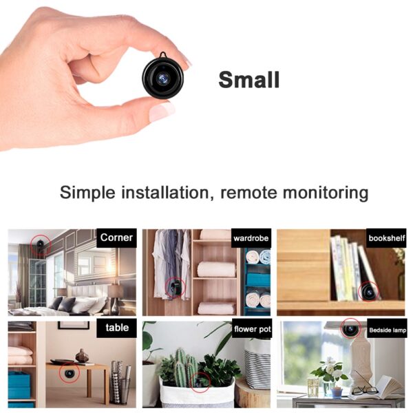 Wireless Mini IP Camera 1080P HD IR Night Vision Micro Camera Home Security surveillance WiFi Camera 1