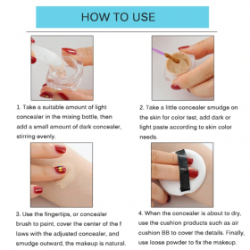 2-Colored Toned Waterproof Concealer - image 3