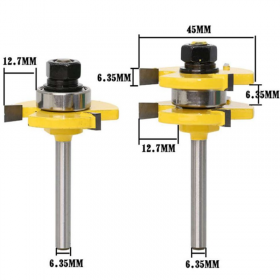 3 Teeth T-type Tenon Knife Cutter - image 3