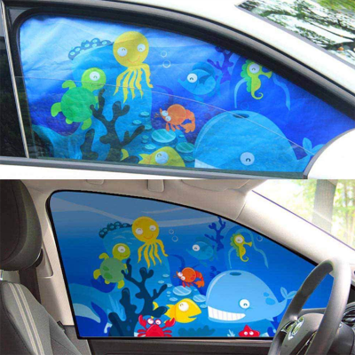 Magnetic Sunshade Cartoon Curtain, Magnetic Sunshade Cartoon Curtain