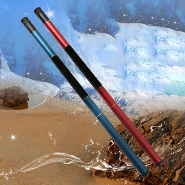 1 8 5 4m Telescopic Fishing Rod Glass Steel Adjustable Portable Stream Fishing Pole Fish Tackle 5