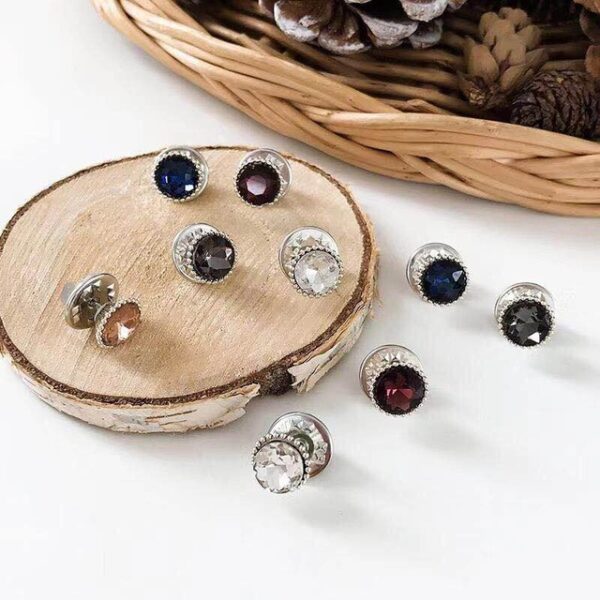 10pcs lot Imitation Pearl Circle Brooch Pins PU Button Women Trendy Metal Sweater Collar Hijab Pin 3.jpg 640x640 3