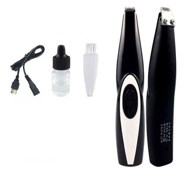 2019 New Dog Hair Trimmer USB Rechargeable Professional Pets Hair Trimmer for Dogs Cats Pet Hair 2