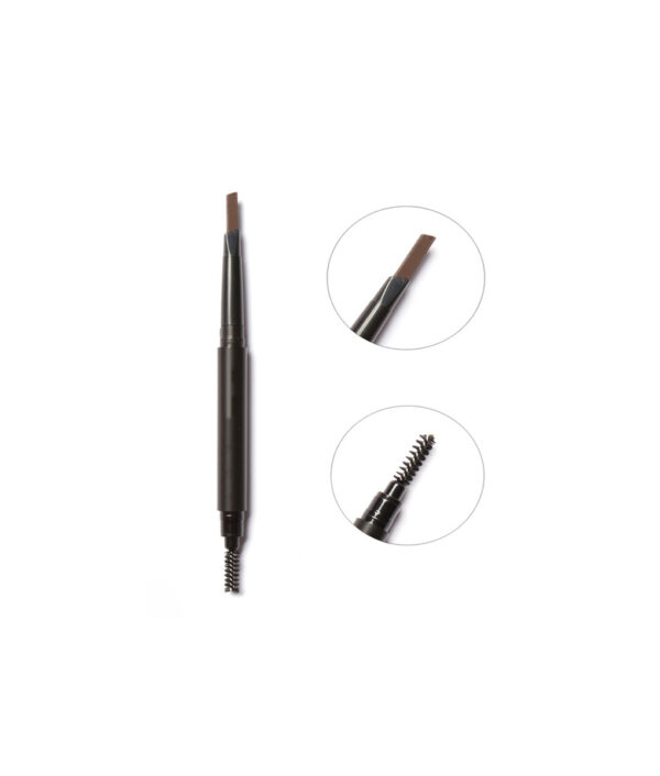 3 Colors Brand Eyebrow Automatic Eye Brow Pen Pigments Black Brown Natural Waterproof Tattoo Eyebrows Pencils 6