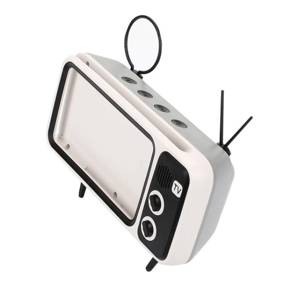 3 In 1 Wireless Peaker Retro TV Mini Portable Bluetooth Bass Speaker Mobile Phone Holder Speaker 1.jpg 640x640 1