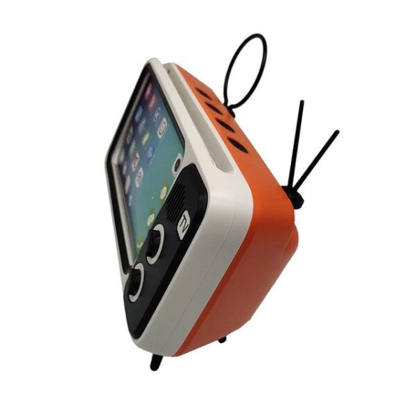 3 In 1 Wireless Peaker Retro TV Mini Portable Bluetooth Bass Speaker Mobile Phone Holder Speaker 2.jpg 640x640 2