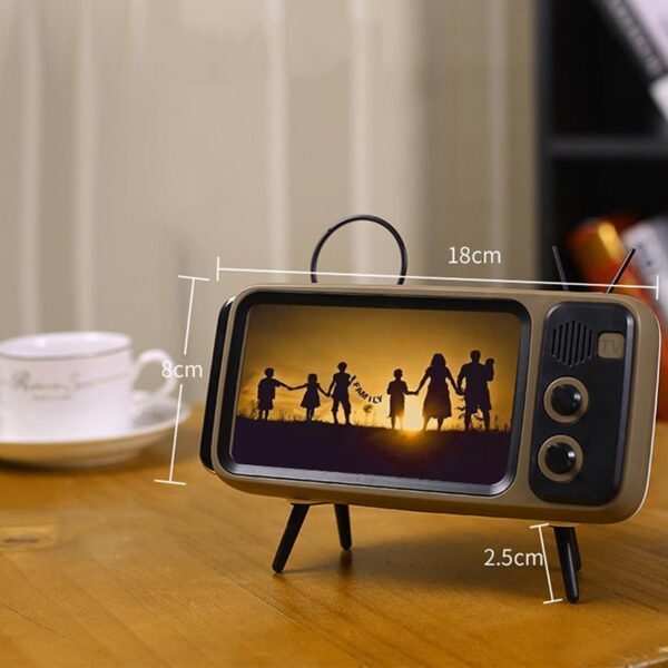 2-in-1 Retro TV Finder & Speaker