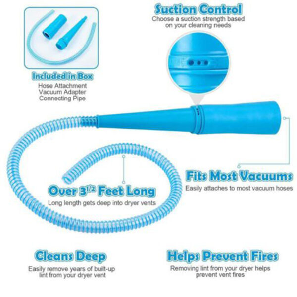 dryer vent vacuum hose