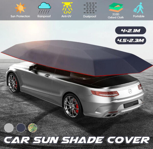 4 5x2 3 4 2x2 1M Luar Ruangan Mobil Kendaraan Tenda Payung Mobil Sun Shade Cover Oxford 6