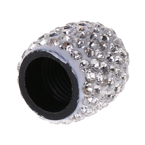 4PCS Set Car Tire Cap Air Sealing Cap crystal Diamond Universal Valve Core Cap Car Decoration 4