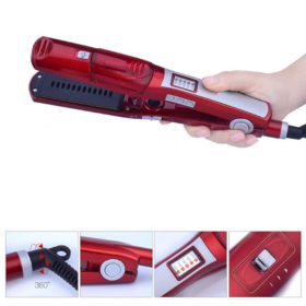 Nano Silver Steam Hair Straightener - image 3
