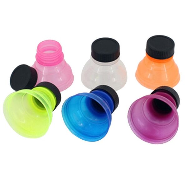 6Pcs Eco friendly Bottle Tops Cover Soda Saver Pop Beer Beverage Can Cap Flip Bottle